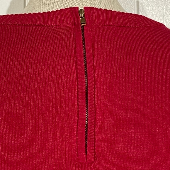 TORRID Strappy Cage Pullover Sweater in Jester Red - Picture 6 of 10